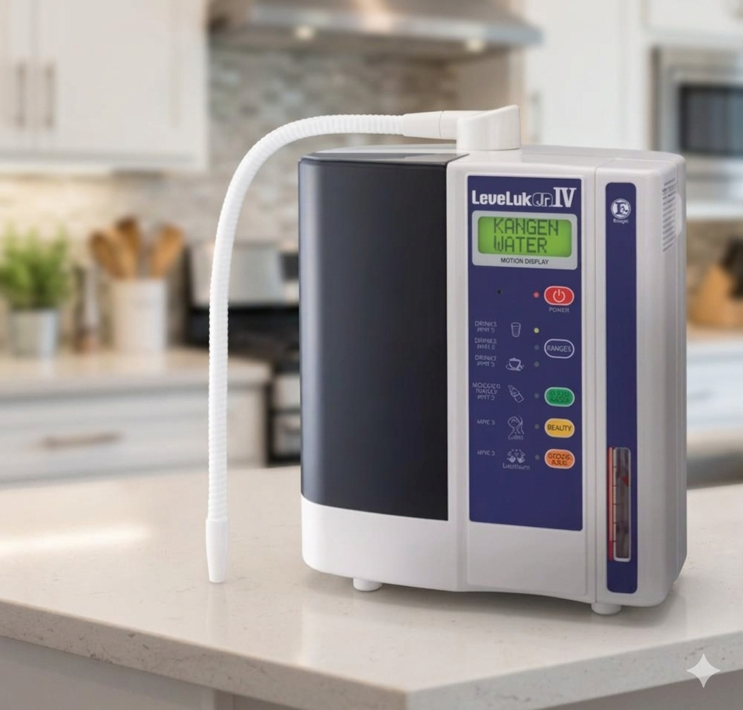 Leveluk JR IV — premium Japanese health & wellness water system
